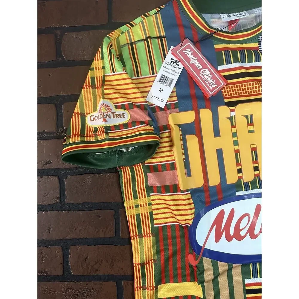 GHANA 1990 World Cup‎ National Team Soccer Jersey~M, L, XL, XXL - Picture 3 of 5